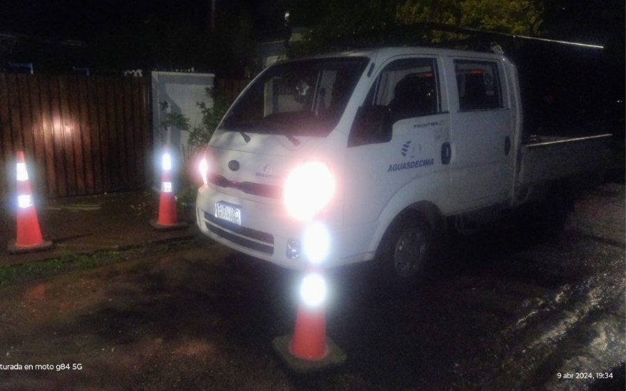 Corte de emergencia se produce este martes en pasaje 4 de Isla Teja